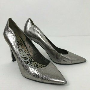 Sam Edelman Pumps Sadi Snakeskin Scallop Pointy 10